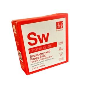 Dr Botanicals Strawberry Cleansing Bar